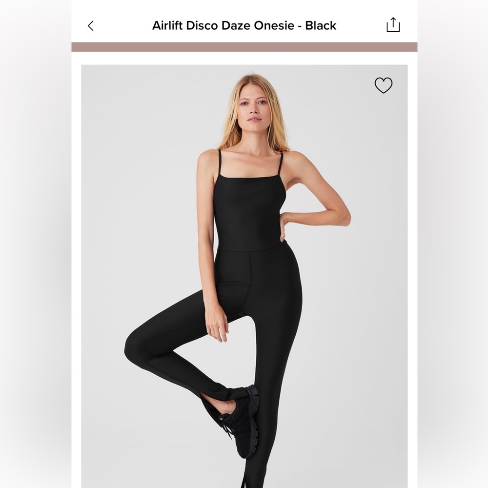 Alo yoga airlift disco daze onesie